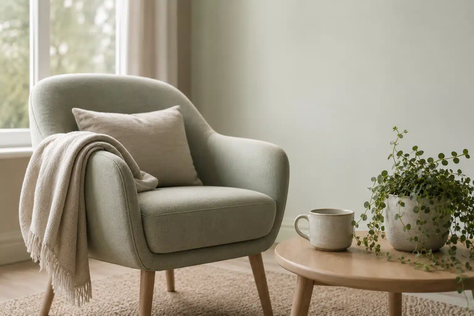 A calm counselling room used as a placeholder therapy website image